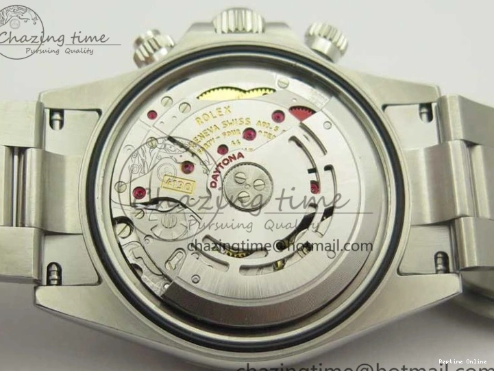 0412 Daytona 116520 ARF 1:1 Best Edition 904L SS Case and Bracelet White Dial A4130 Super Clone V Neat 3419